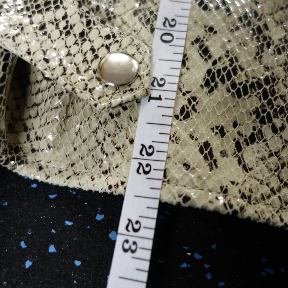 Intermix Sara Python-Embossed Jacket New - image 8